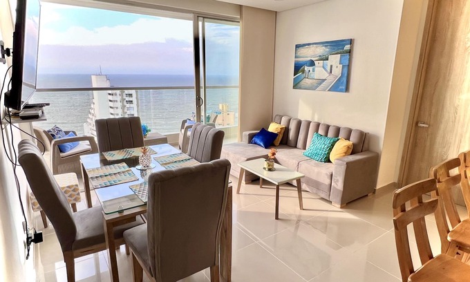 Torices Apartment | Beautiful ocean view, 7 minutes from the historic center and the AirPort.
