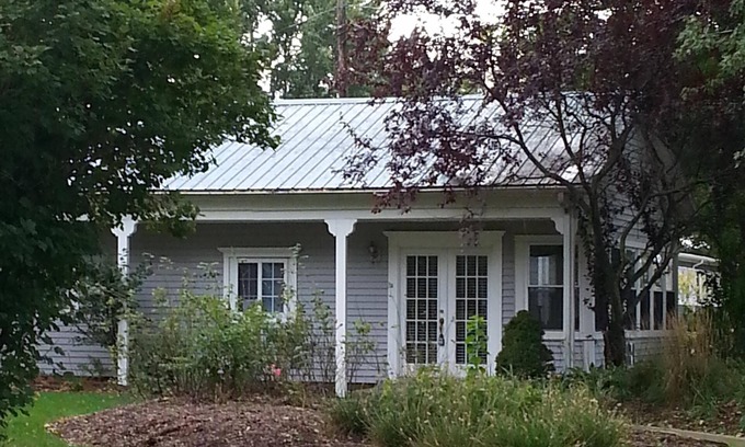 Saugatuck Condo | Beautiful condo with a waterview is a short walk to shops and restaurants.