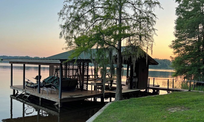 Boyce House | Beautiful Cotile Lake home - fishing, kayak, boating and relaxation at its best!
