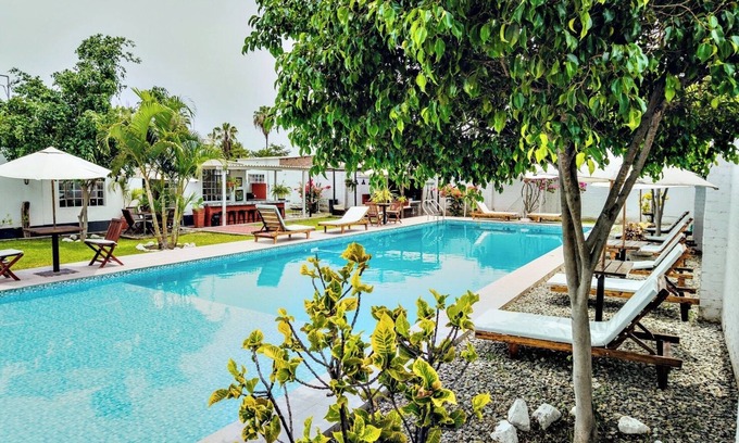 Manuel Antonio Mesones Muro House | Beautiful Country House in Chiclayo 'Ferreñafe with Swimming Pool 120m2 5 Bedrooms