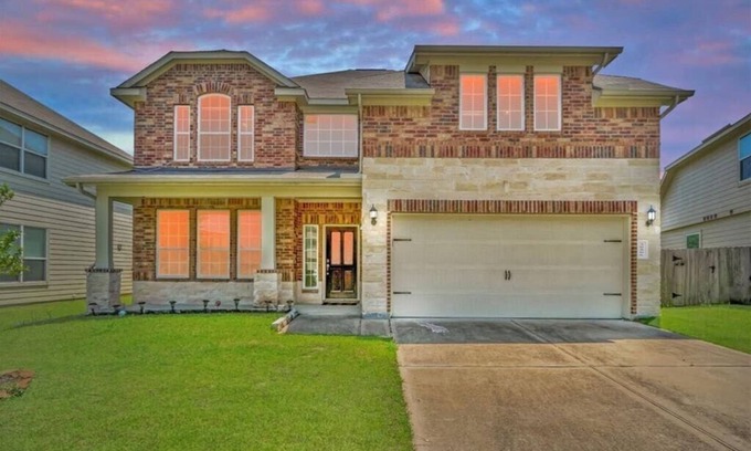 Spring House | Beautiful curb appeal with modern interior.