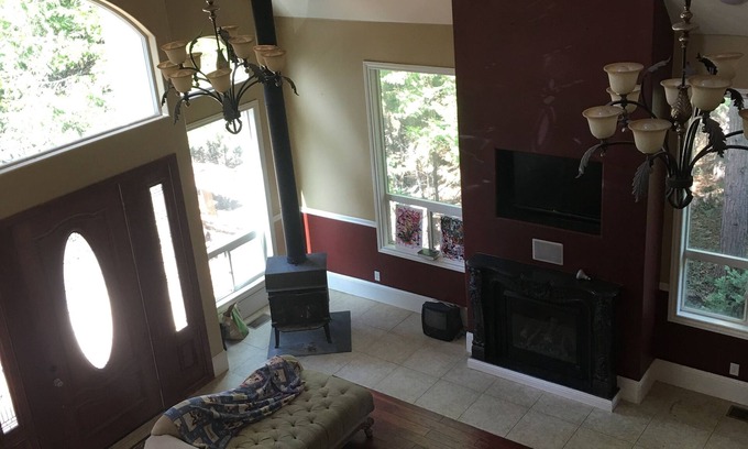 Foresthill House | Beautiful Custom Home On 1 Acre Inground Bbq For Big Game .