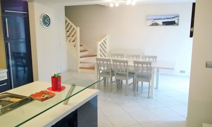 Saint-Pair-sur-Mer Condo | beautiful duplex T3 85m2 6/8per. 500m Grand Beach Park