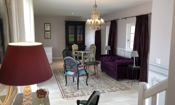 Azay-le-Rideau House | Beautiful duplex garden cottage with swimming pool terrace Azay le rideau