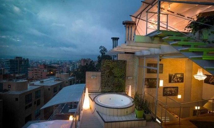 Financial District Apartment | Beautiful duplex penthouse, jacuzzi in Bogotá, D.C