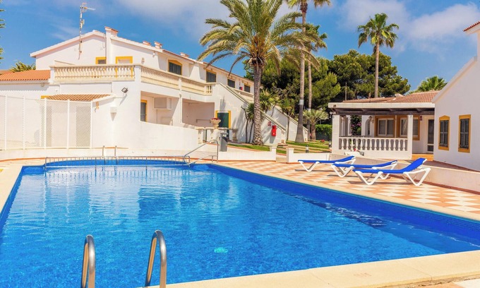 Cala'n Bosch Apartment | Beautiful Apartment "Bon Repos A7" with Pool, Wi-Fi, Terrace and Garden