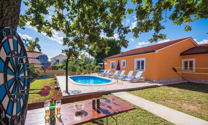 Kapelica Villa | Beautiful family-friendly villa, pool & private garden, 15 minutes from the beach