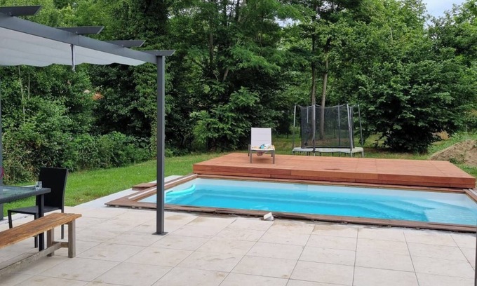 Saint-Jean-de-Marsacq Villa | Beautiful villa with swimming pool and wooded garden 20 minutes from the beach