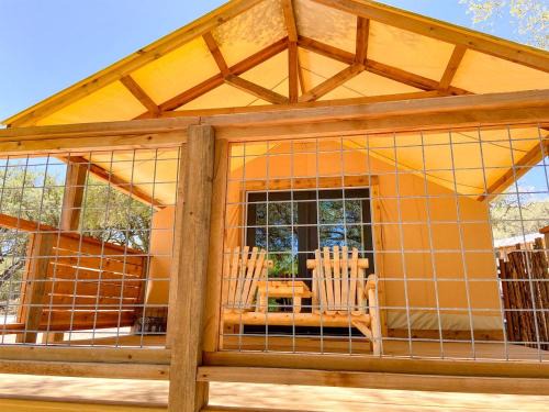 Ingram Other | Beautiful Glamping Tented Cabin in Ingram, Texas, with Access to the Guadalupe River
