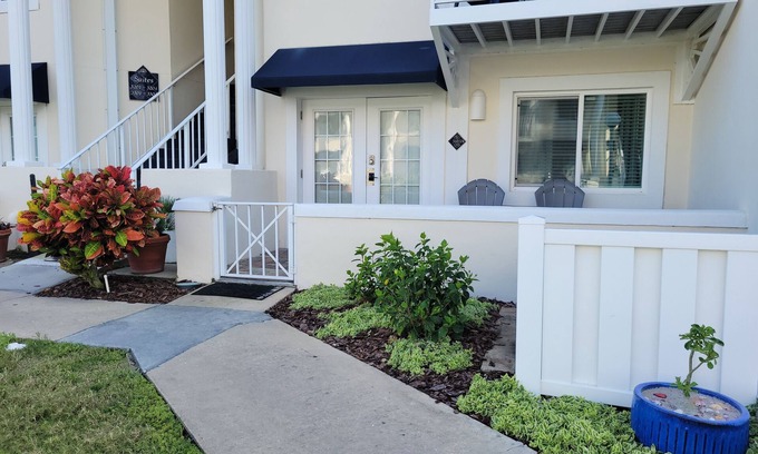 Villages of Seaport Condo | Beautiful Ground Floor Ocean Front condo in Cape Canaveral on a Private Beach.