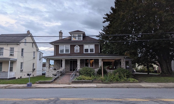 Bally House | Beautiful historic stone house in small-town Bally.