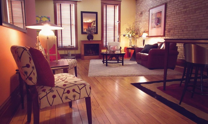 Coopersville Apartment | Beautiful Historic Loft Downtown Coopersville, MI