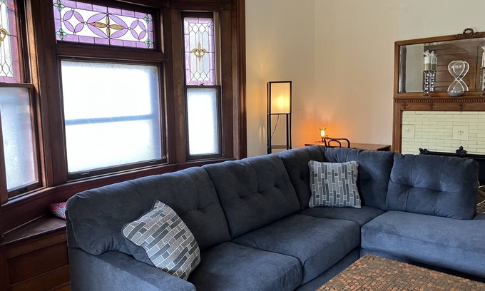 Springfield Apartment | Beautiful historic home on Wittenberg campus. Peaceful setting w/grand piano.