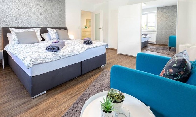 Diepoldshofen Apartment | Beautiful Holiday Apartment "Haus-Königin" with Private Terrace, Garden & Wi-Fi