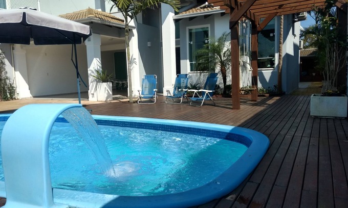 Canto Grande House | Beautiful house 4 suites with pool 100 Meters Mariscal Beach with pool.