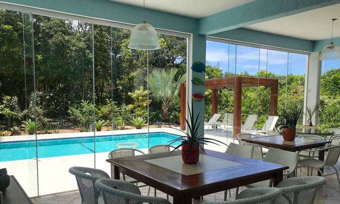 Costa do Sol House | BEAUTIFUL HOUSE - FOOT IN THE SAND - COSTA DO SOL - GUARATUBA - WITH SWIMMING POOL