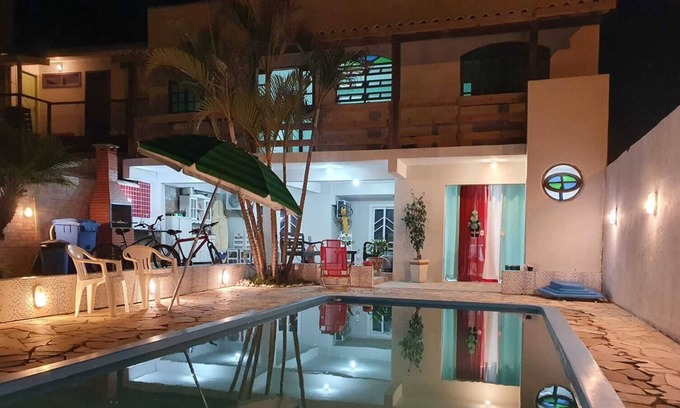 Campeche Sul House | Beautiful house with pool, air conditioning and only 50 meters from the beach