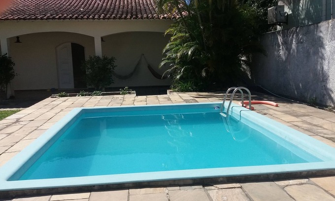 Palmeiras House | Beautiful house with pool and barbecue