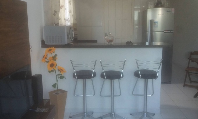 Vista Linda House | Beautiful inflatable pool house of 5000 thousand liters in the back of the house well conchegada.