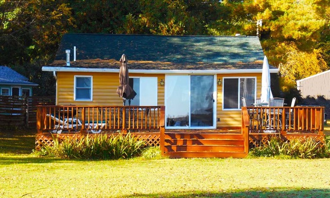 Crivitz Cabin | Beautiful Lake Cottage On Lake Noquebay - Family, Friends Wisconsin Getaway