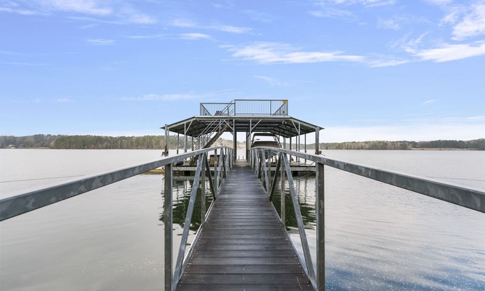 Cumming House | Beautiful Lake Home, Private 2 story dock