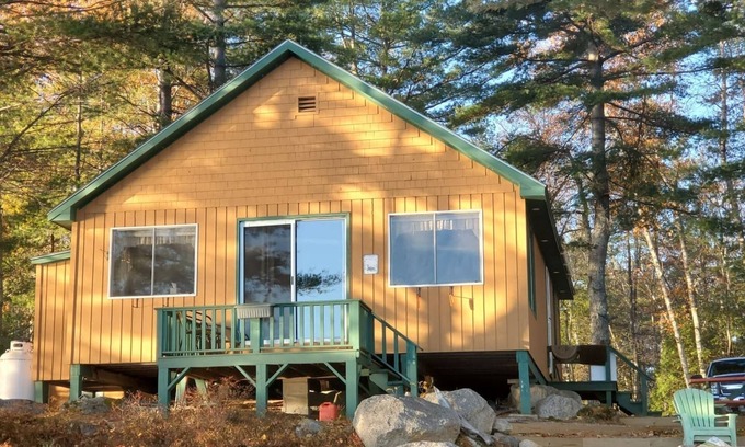 Millinocket Cottage | Beautiful lakefront cottage, Ambajejus Lake