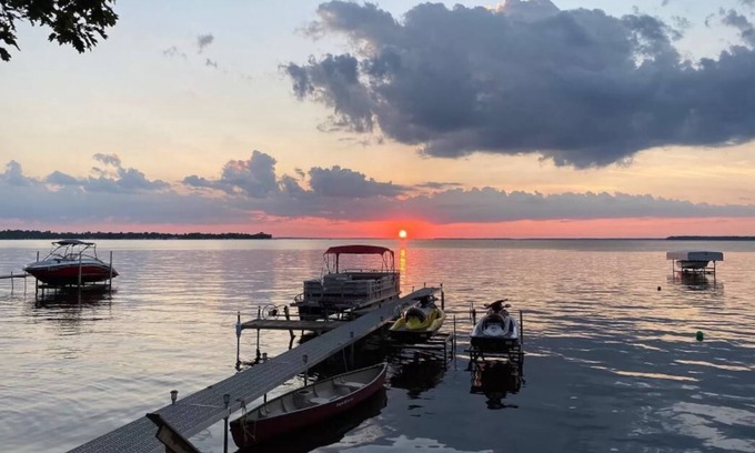 Prudenville House | Beautiful Lakefront House on Houghton Lake - 3 Beds, 3 Baths