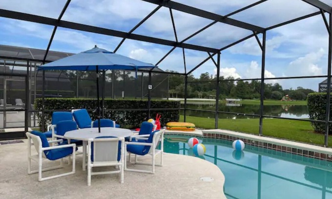 Lake Berkley Villa | Beautiful Lakeview 5 bedroom villa with private pool, Close to all Disney Parks