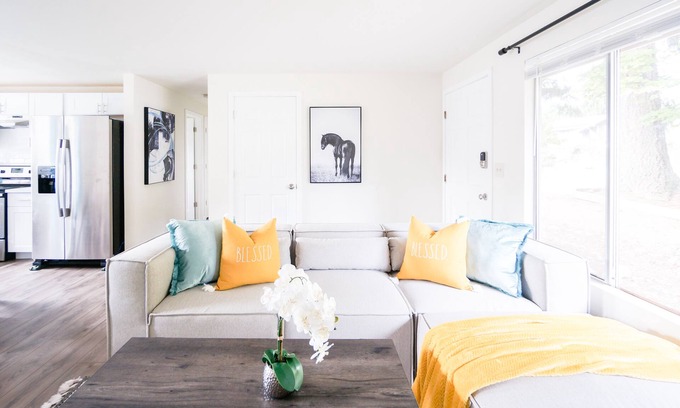 Bothell House | Beautiful Light-filled Farmhouse w/swing & slide
