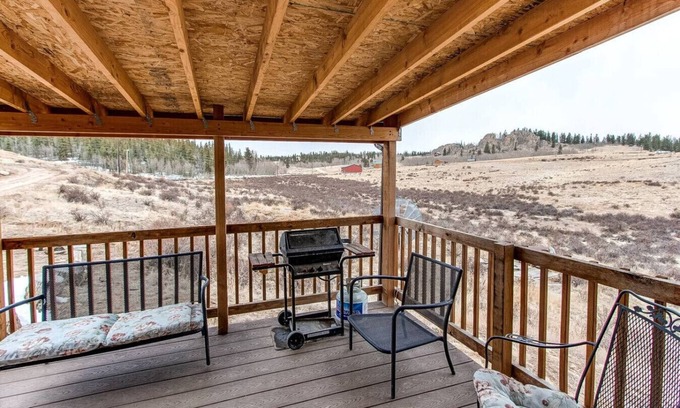 Indian Mountain Cabin | Beautiful Log Cabin High In Colorado Mountains