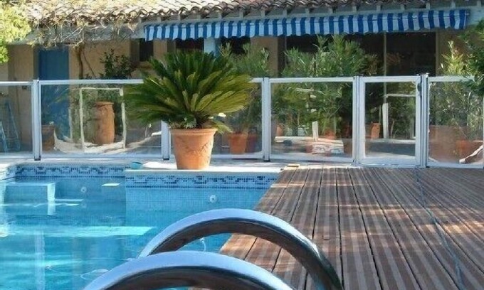 Le Brusc House | Beautiful Mas provençal large garden 2000 M2 wooded with swimming pool near sea and island