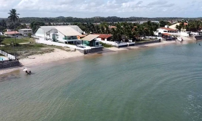 Pontal de Serrambi House | BEAUTIFUL MANSION on Serrambi beach by the SEA, with 7 suites, luxury and comfort