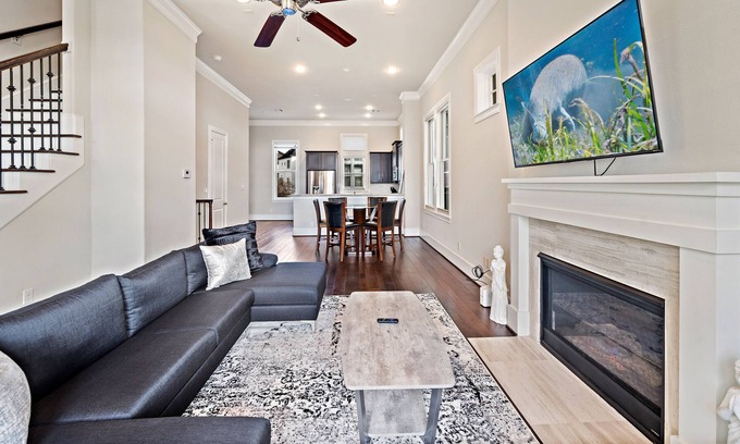 Central Southwest House | Beautiful, Modern Designed Townhome, Best Location in Houston!