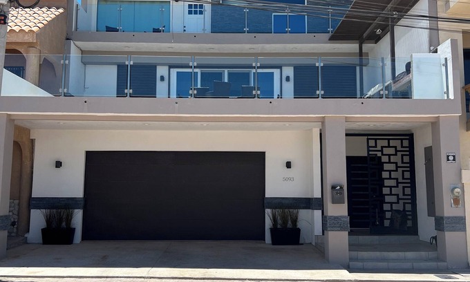 San Felipe House | Beautiful modern oceanview home! Just steps away from the beach!