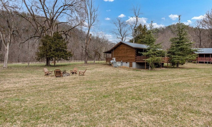 Townsend Cabin | Beautiful mountain cabin with river access. Firepit and wood burning fireplace .