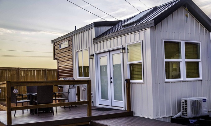 Apple Valley House | Beautiful new tiny home located at our on-grid resort.
