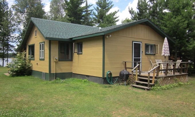 Eagle River Cabin | Beautiful Northwoods Cabin on Large, Quiet Lake – Perfect for Relaxing Getaways