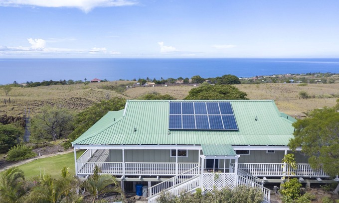 Kohala Estates House | Beautiful Ocean And Sunset Views Set On 3 Acres Of Private Land.
