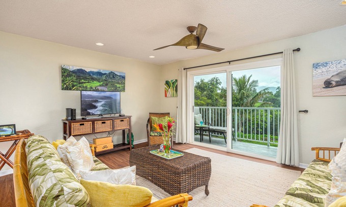 Princeville Condo | Beautiful Ocean & Mountain View Condominium