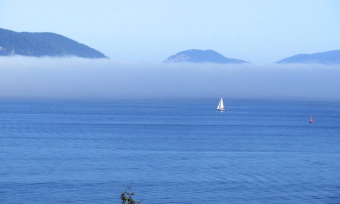 Anacortes House | Beautiful ocean sunset, Fidalgo Island, Washington State