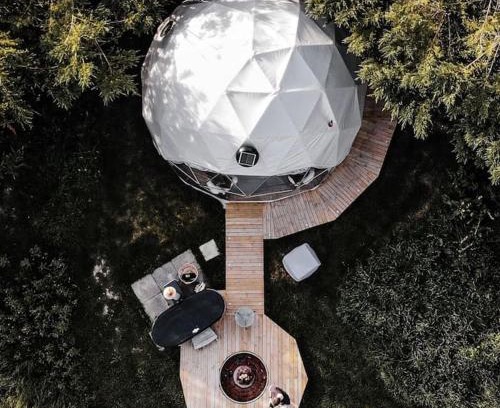 West Horsley Other | Beautiful Olive Pod Geo Dome House with Hot Tub