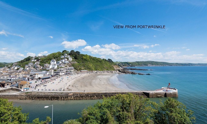 Pelynt House | Beautiful one bedroom apartment with fabulous sea views.