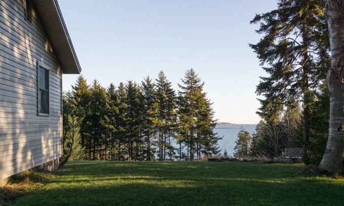 Mid-Coast and Islands House | Beautiful Orr's Island Home with Rooftop Deck and Stunning Ocean Views