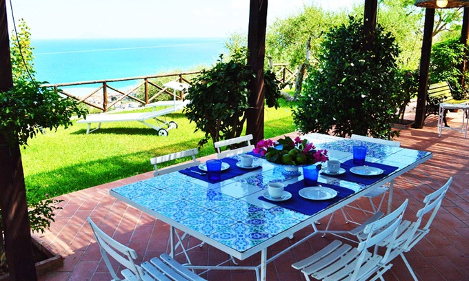Catute Villa | Beautiful panoramic villa with a wonderful Mediterranean sea-view garden