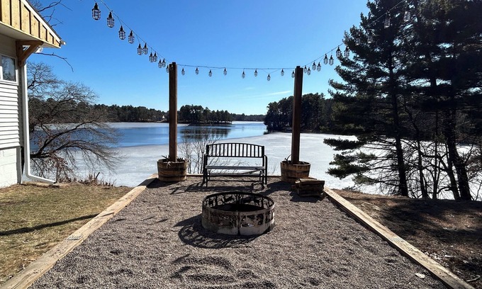 Tainter Lake Cottage | Beautiful private cottage with amazing views of Tainter Lake in Menomonie