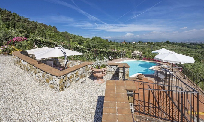 Casalguidi Villa | Beautiful private villa with private pool, WIFI, A/C, TV, terrace, panoramic view and parking