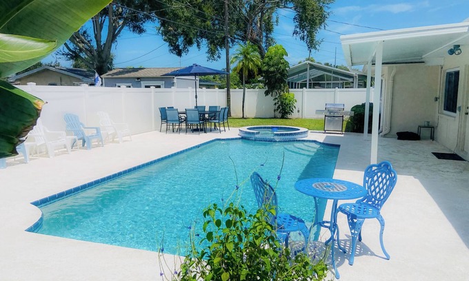 Largo House | Beautiful Private Pool, Close to Award Winning Beaches