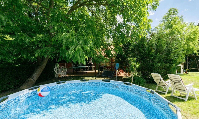 Badacsonytomaj House | Beautiful private villa for 8 guests with private pool, WIFI, TV, patio and parking
