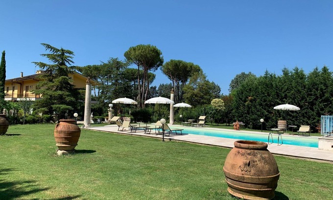 Tregozzano Villa | Beautiful private villa for 8 people with private pool, WIFI, TV, terrace and parking