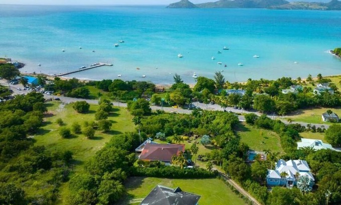 Newcastle Villa | Beautiful Private Villa w/ Pool. Oualie Lane S. Walkway to beach!